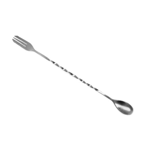 Trident Bar Spoon 30cm - Silver.