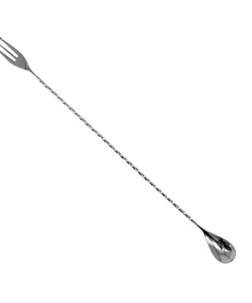 Trident Bar Spoon 40cm - Silver.