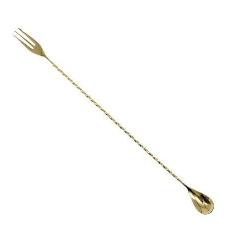 Trident Bar Spoon 40cm - Gold.
