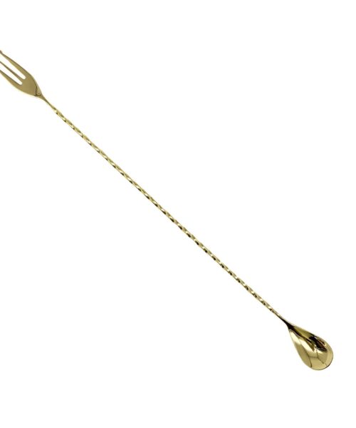 Trident Bar Spoon 40cm - Gold.