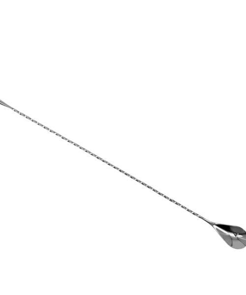Teardrop Bar Spoon 40cm - Silver.