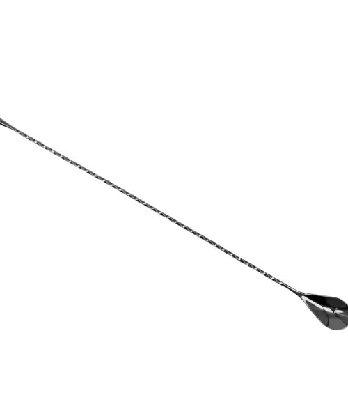 Teardrop Bar Spoon 40cm - Gunmetal Black.