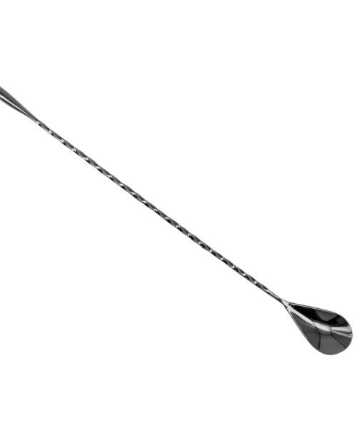 Teardrop Bar Spoon 30cm - Gunmetal Black.