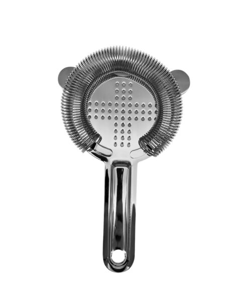 Crossed Apertures Strainer - Silver.
