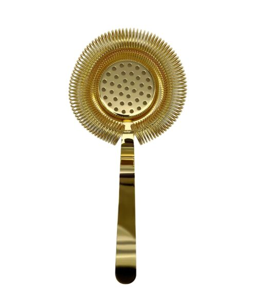 Deluxe Cocktail Strainer - Gold.