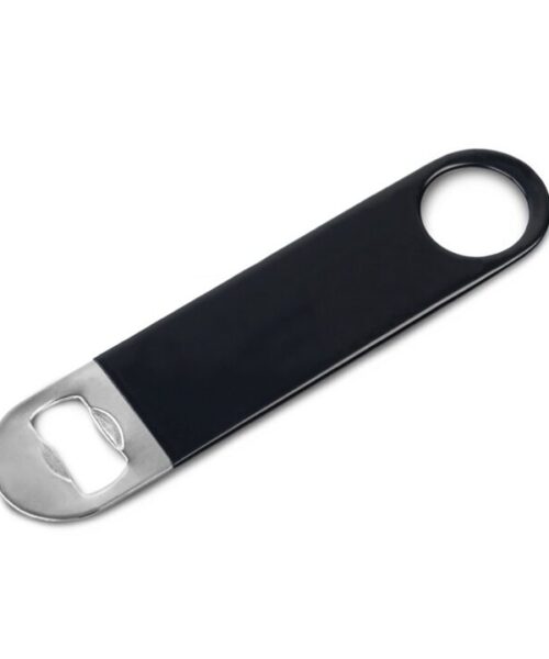 Speed Bottle Opener Vinyl Coated - Black.