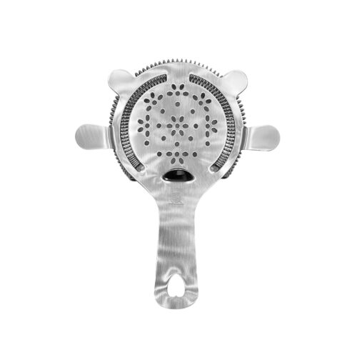 4 Prong Cocktail Strainer - Silver. - Image 2