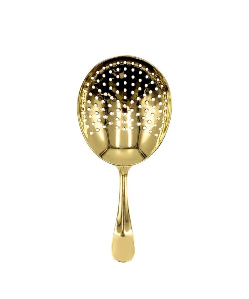 Round Julep Strainer - Gold.