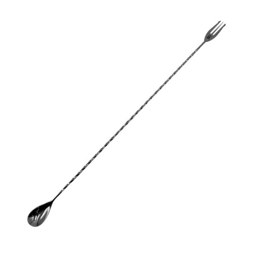Trident Bar Spoon 50cm - Gunmetal Black.
