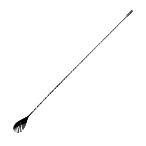 Teardrop Bar Spoon 50cm - Gunmetal Black.