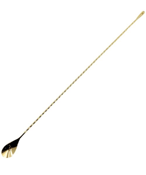 Teardrop Bar Spoon 50cm - Gold.