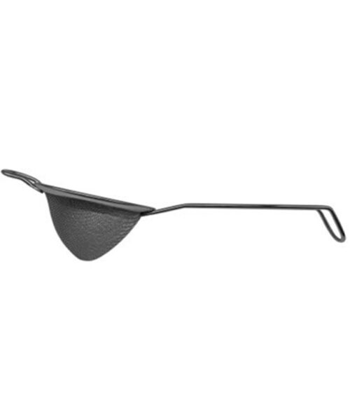 Fine Mesh Strainer - Gunmetal Black.