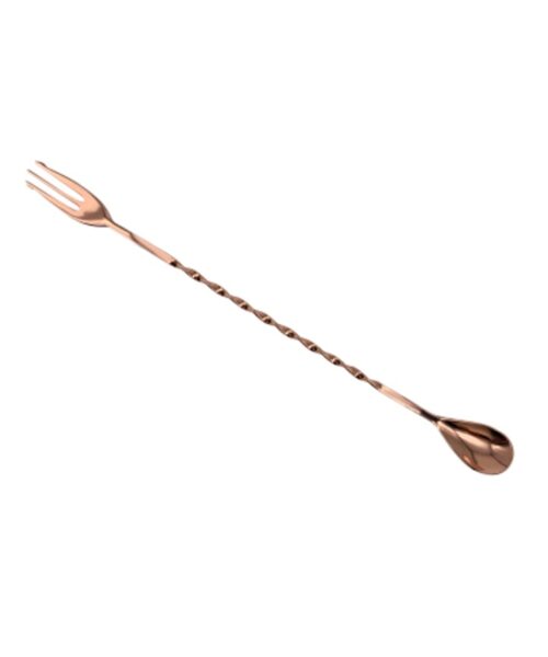 Trident Bar Spoon 30cm - Copper