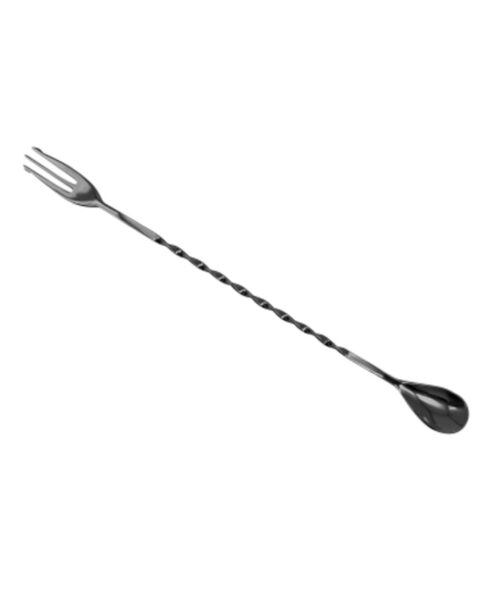Trident Bar Spoon 30cm - Black