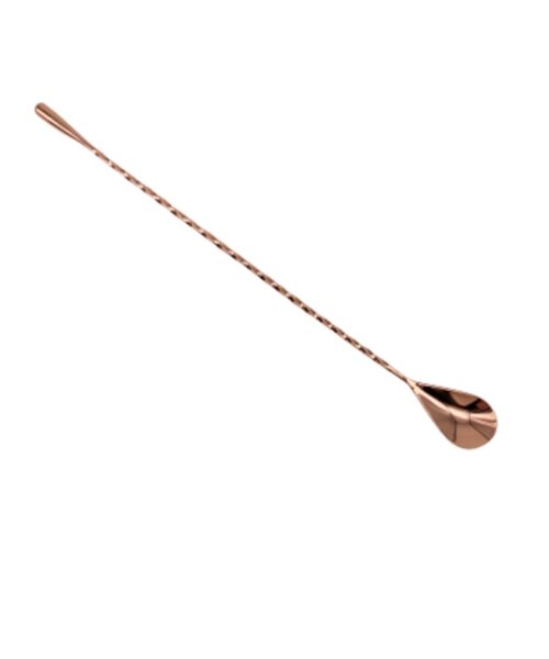Teardrop Bar Spoon 30cm - Copper