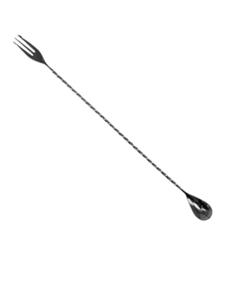 Trident Bar Spoon 40cm - Black