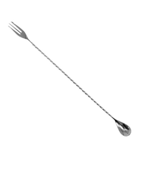 Trident Bar Spoon 40cm - Silver