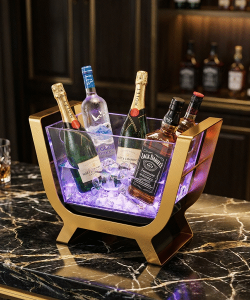 Premium LED Bar Bucket - Gold